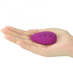 Vibrador de Casal Com Controle Sem Fio 8 Modos de Vibração Double Rush Lovetoy