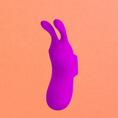 Capa de Dedo com 7 Modos de Vibração Finger Bunny Pretty Love